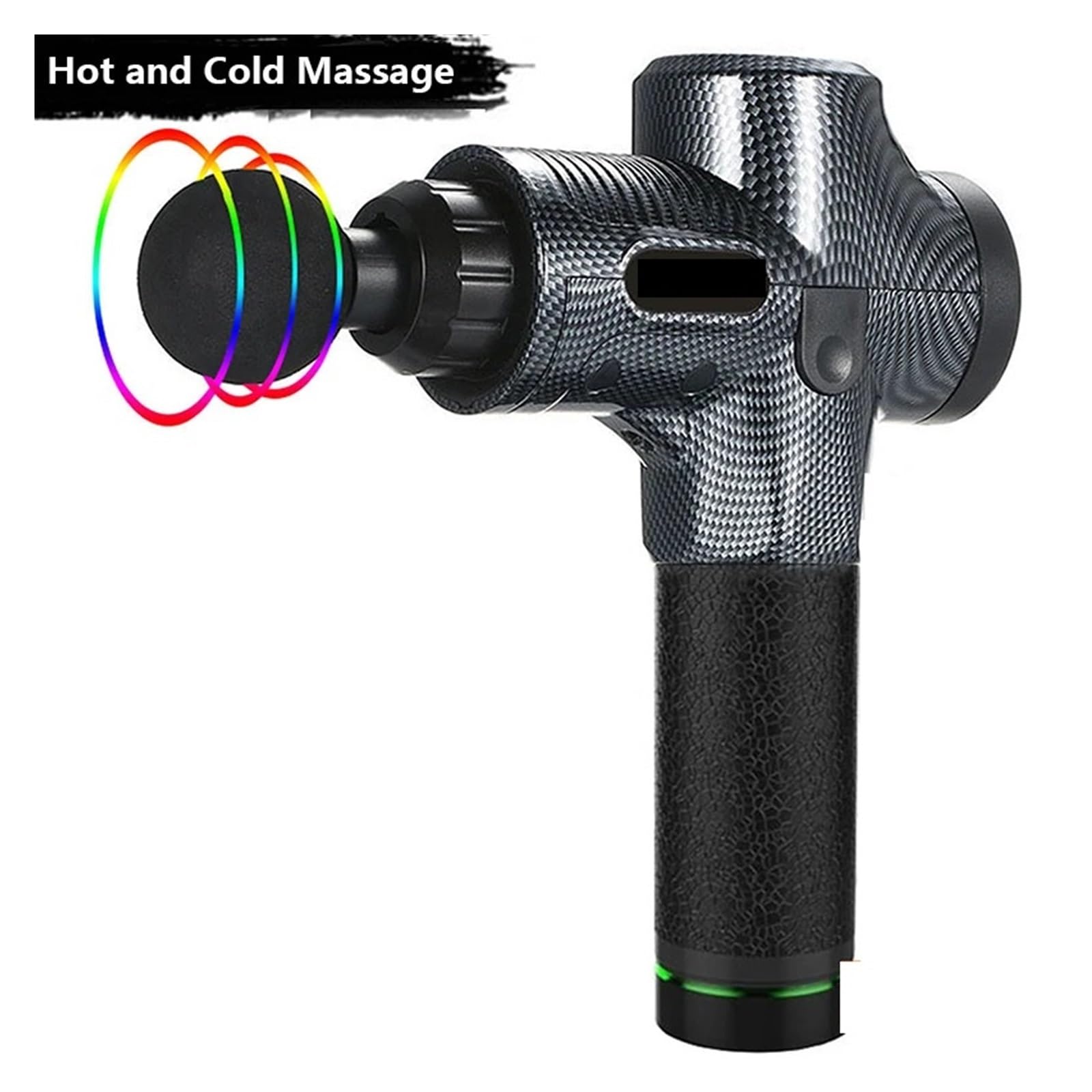 Pistola de masaje, Pistola De Masaje, Masajeador Muscular Profundo, Motor Sin Escobillas For Gimnasio En Casa, Regalo para hombres/mujeres(Carbon)