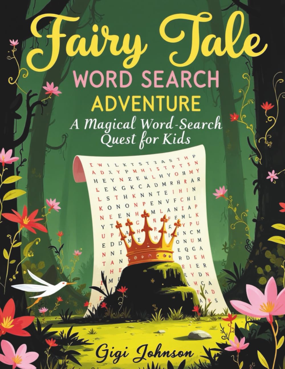 Fairy Tale Word Search Adventure: A Magical Word Search Quest for Kids Ages 8-12