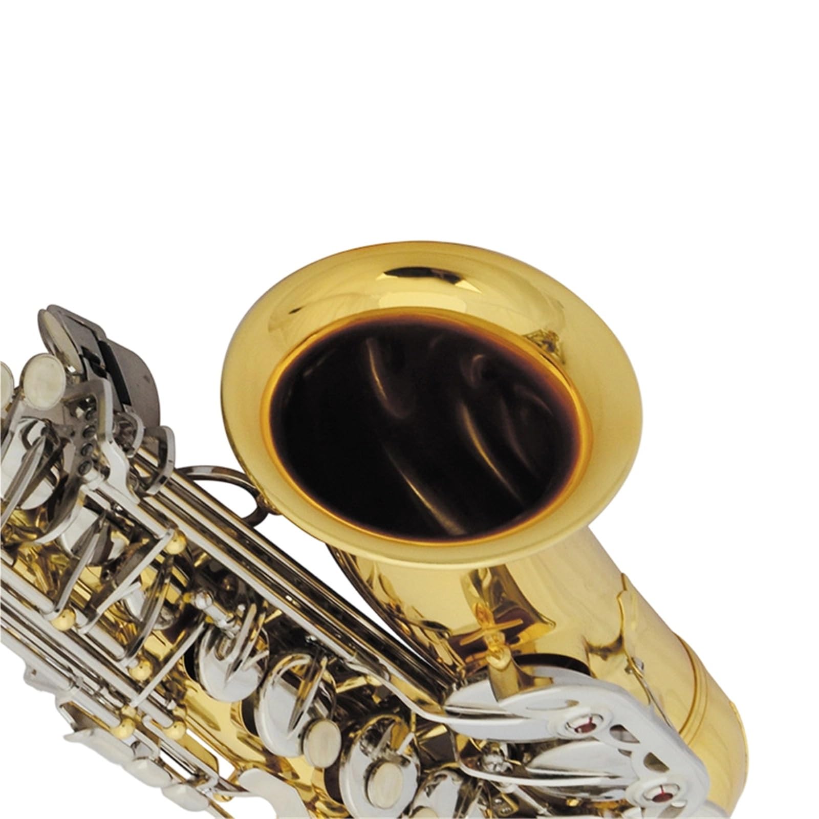 Saxophonsets Altsaxophon Es-Klappe Vergoldete Nickelklappen Anfängerprüfung