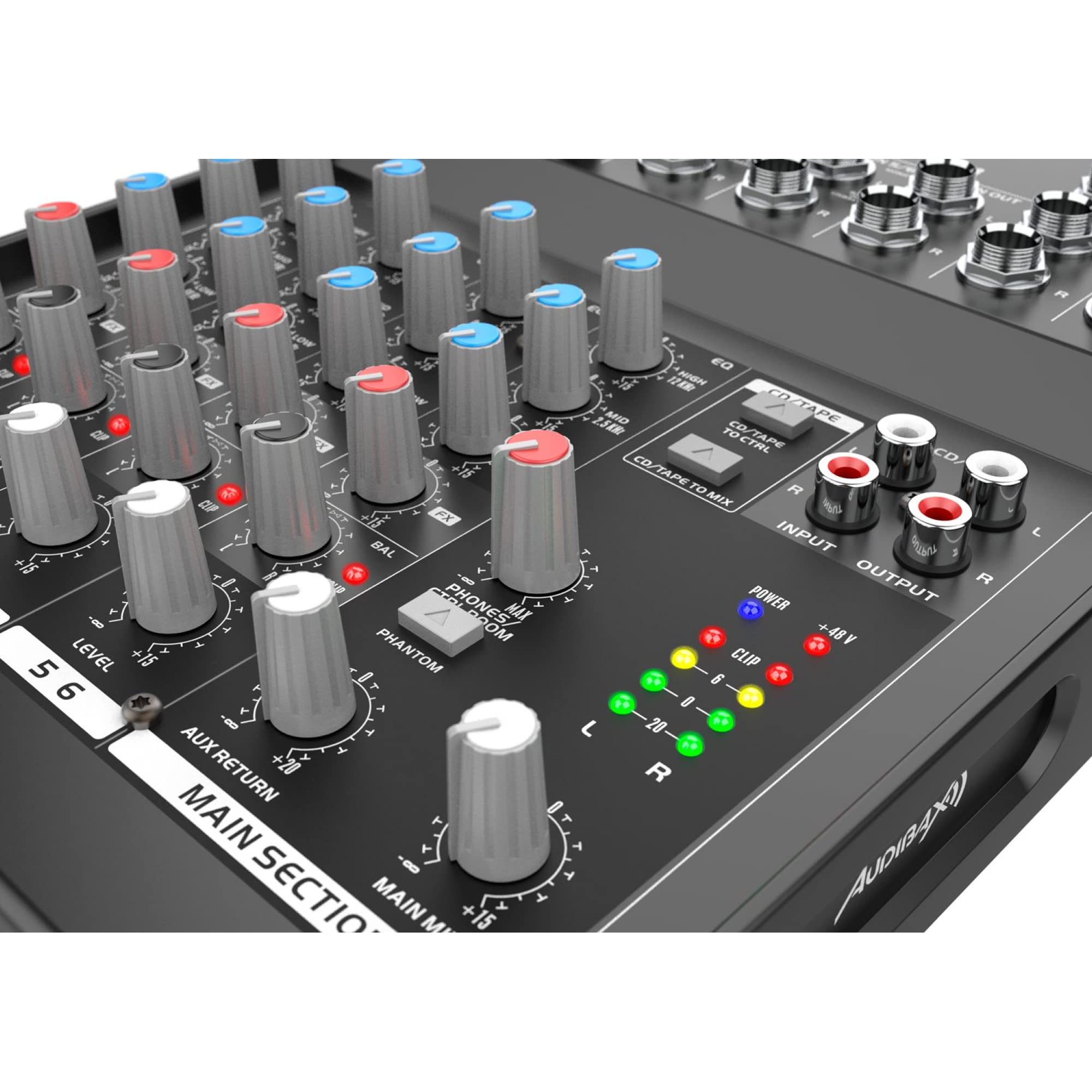 Audibax 802 Mesa Mezclas 6 Canales