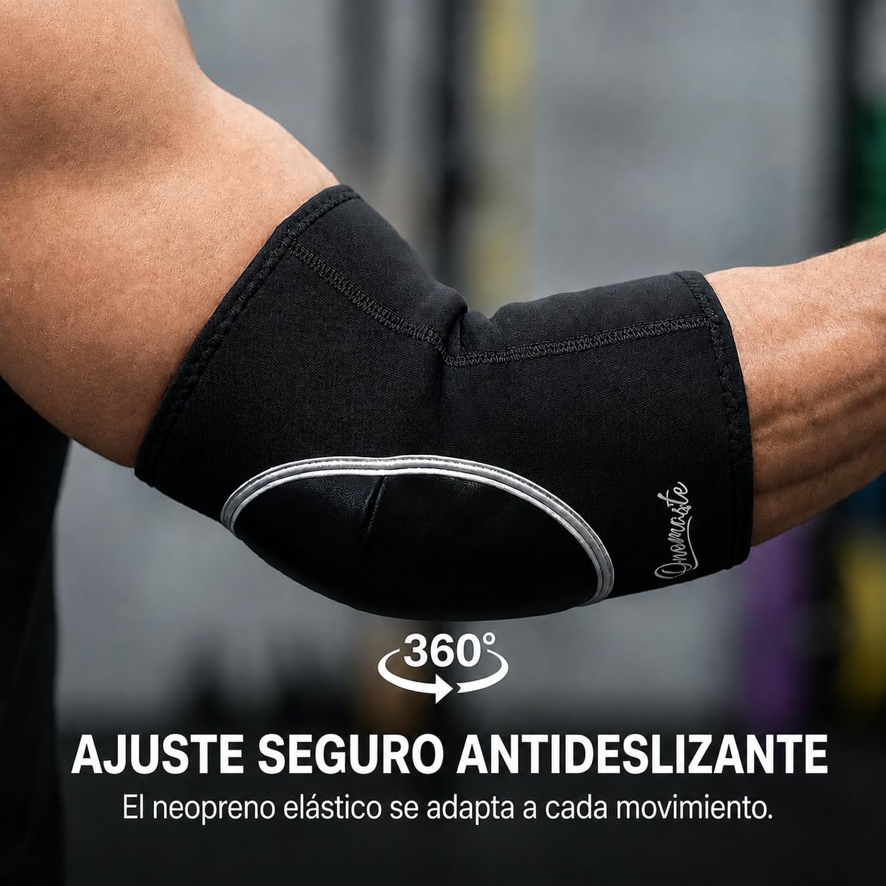 Codera Muay Thai MMA Boxeo Tailandés Boxeo Thai protege codo tendinitis Protección codo (Black*Negro, único)