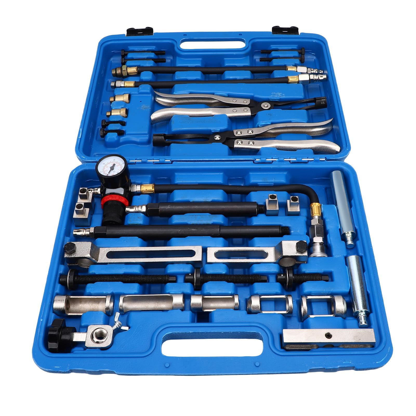 Set di Strumenti per la Rimozione del Compressore della Molla della Valvola Ad Alta Durezza Kit di Strumenti Multifunzionali per Valvole del Motore per la Maggior Parte delle Auto