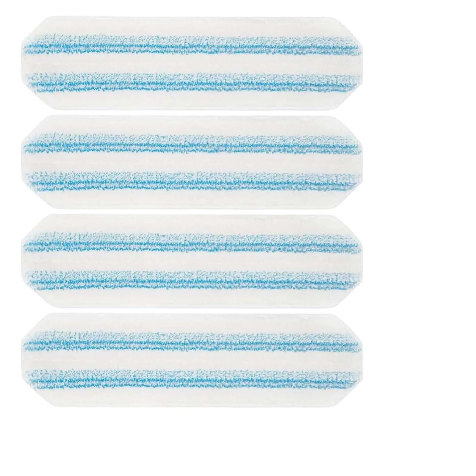 Flat Mop Head，Compatible For O-Cedar，H2prO, Microfiber Mop Pad Microfiber Refill, Mop Cloths(4PCS)