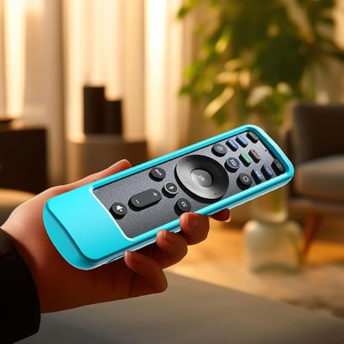 Miniatura 3 de Funda para VIZIO XRT260 Smart TV Control remoto Funda de silicona con cordón que brilla en la oscuridad azul