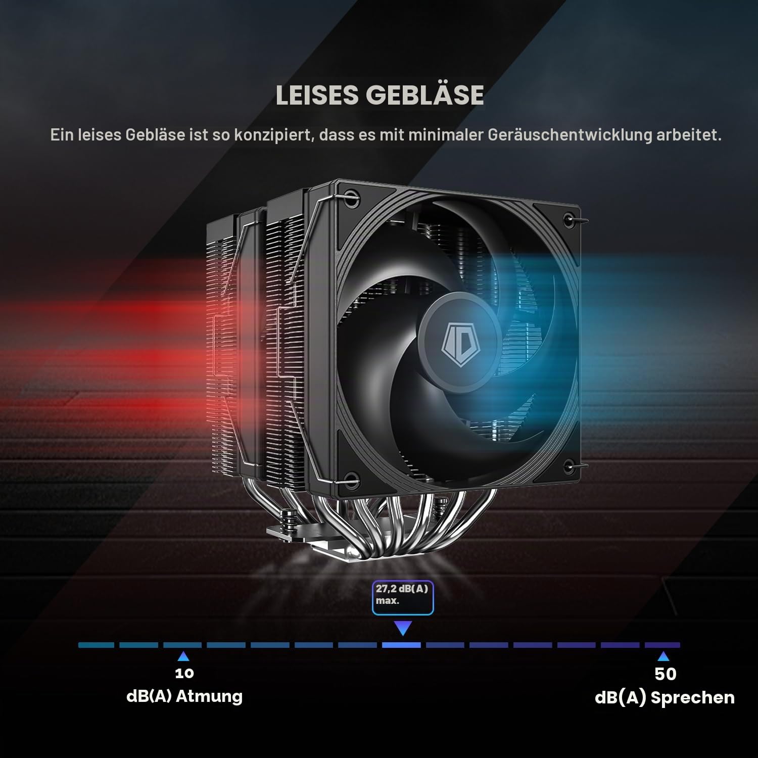 ID-COOLING FROZN A620 PRO SE - Doppelturm Luft-CPU-Kühler, 6×Ф6mm Wärmerohre, Zwei 120x120x25mm leise Lüfter, kompatibel mit Intel LGA1700/1851/1200/115X und AMD AM4/AM5 (157mm Höhe).