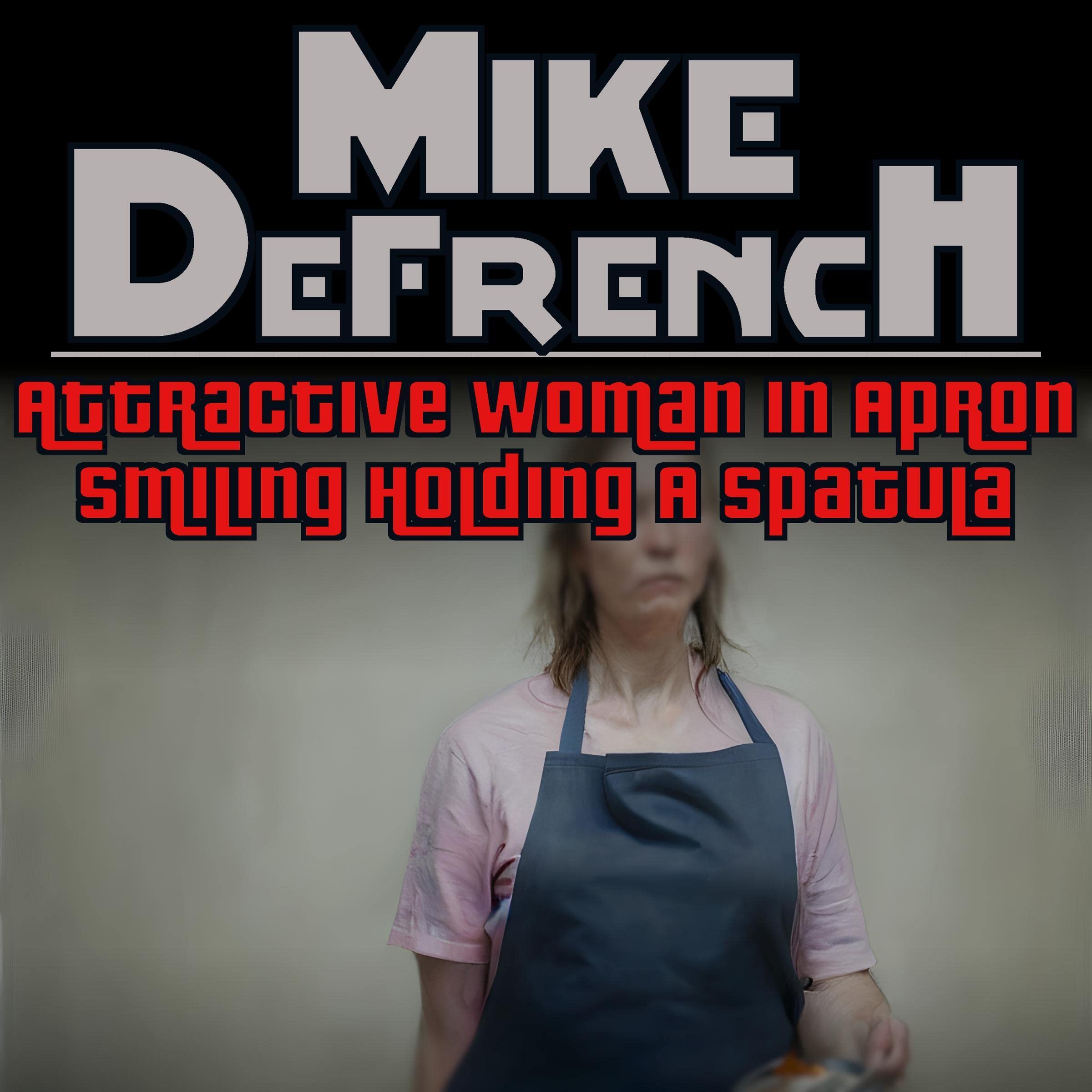 Cover art for Attractive Woman in Apron Smiling Holding a Spatula