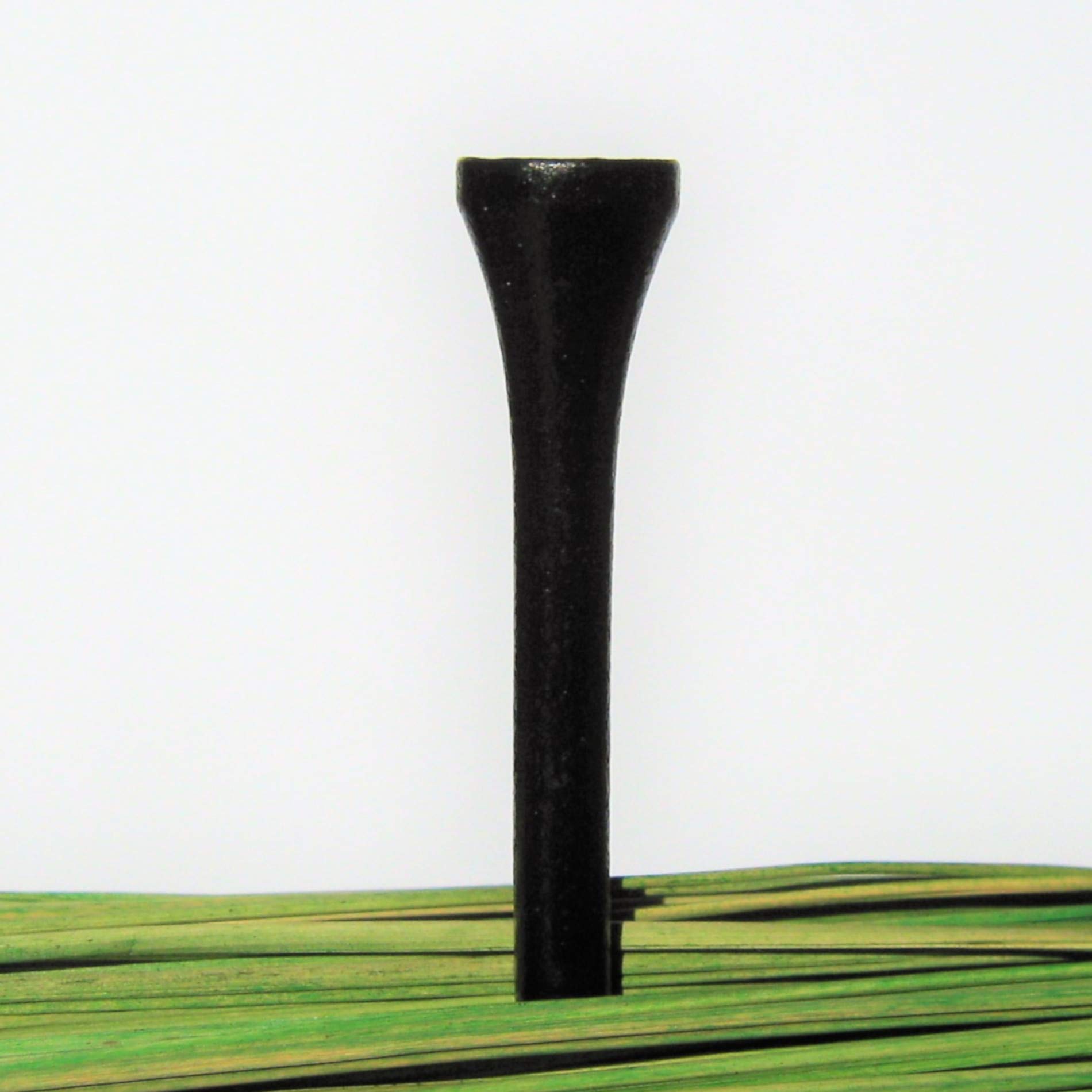 Golf TEES - 54 mm (2 1/8") - 250 Stück - Holz - Farbe: schwarz