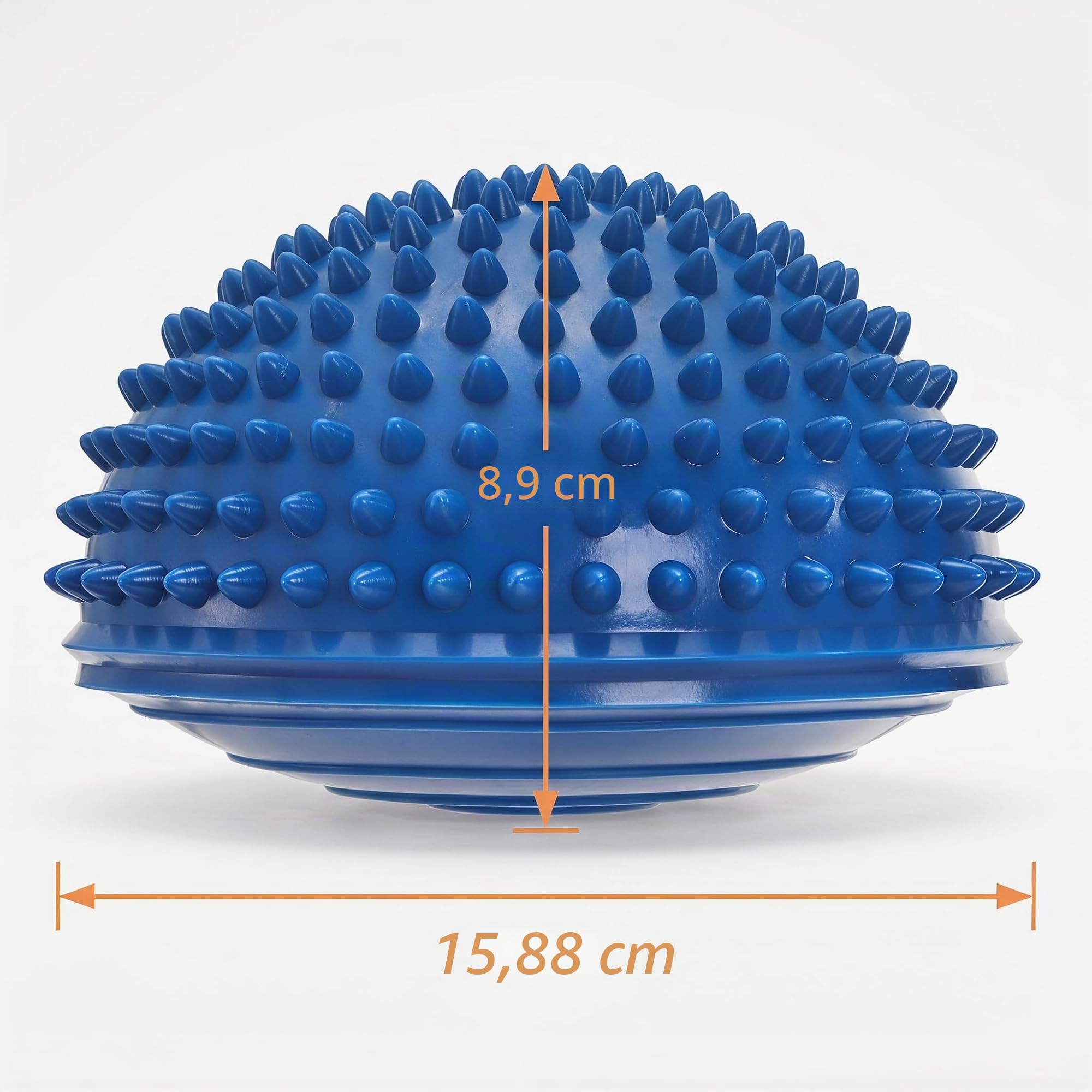 Fasmov Juego de 6 Masaje de Pies Ejercicio de Balance de Media Bola Pods Spiky para Terapia de Músculo de Pie Tejido Profundo