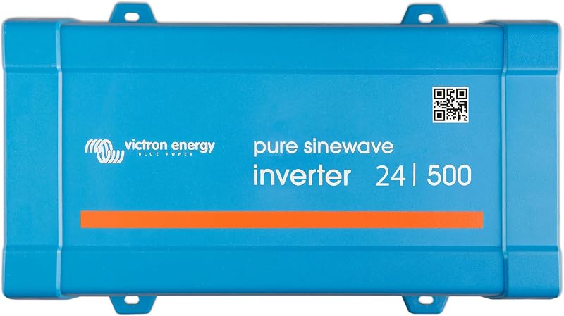 Inversor Victron Energy Phoenix 500VA 24 V para 120 V AC, onda senoidal pura, NEMA 5-15R