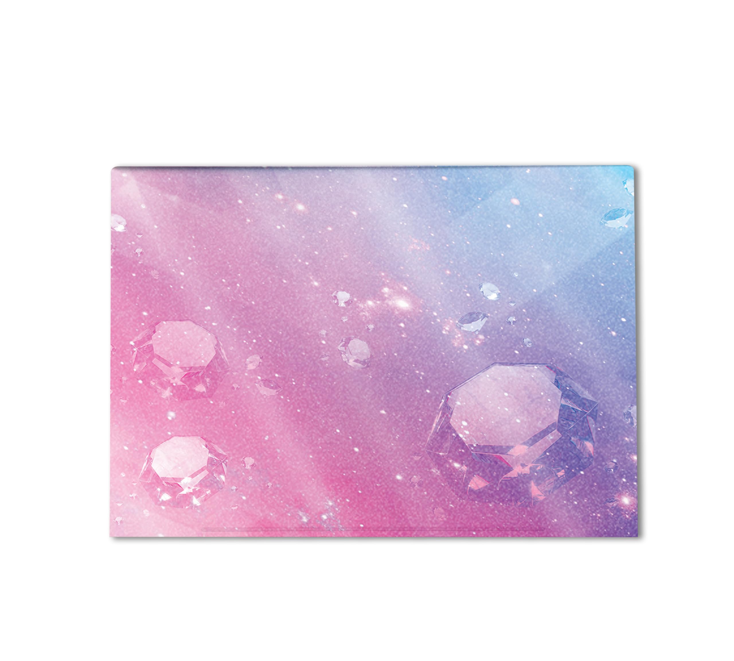 Glossy Glitter Gaming Skin Compatible with HP Envy x360 16” (2023) - Pink Diamond - Premium 3M Vinyl Protective Wrap Decal Cover - Easy to Apply | Crafted in The USA by MightySkins