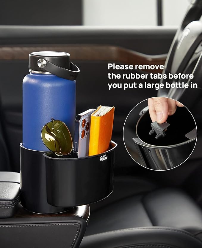 JOYTUTUS Expansor de Portavasos para Coche, se Adapta a Botellas de 18-40oz miniatura 2