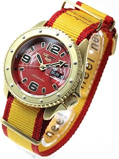 [セイコー]SEIKO 5 SPORTS ストリートファイターV 自動巻き メカニカル 流通限定モデル 腕時計 メンズ ザンギエフ ZANGIEF セイコーファイブ センス Sense SBSA084
