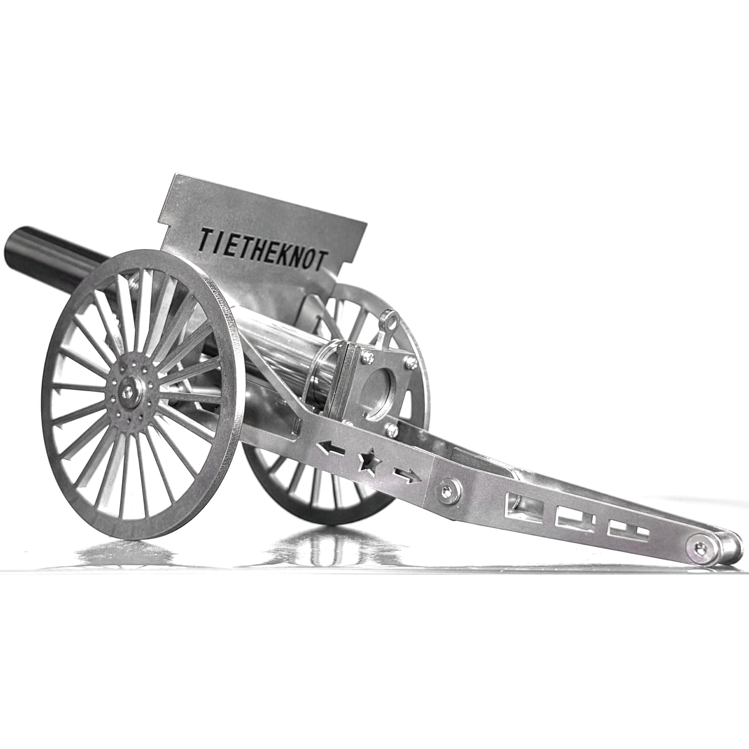 Amazon.com: TIETHEKNOT Stainless Steel Mini Cannon Model 18th–19th