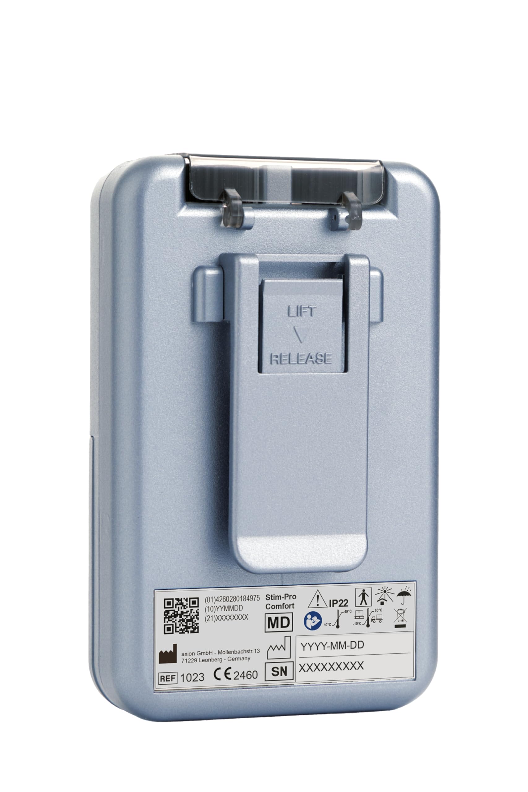 axion Elettrostimolatore TENS STIM-Pro Comfort | Anti-Dolore tramite elettrostimolazione | Dispositivo medico certificato