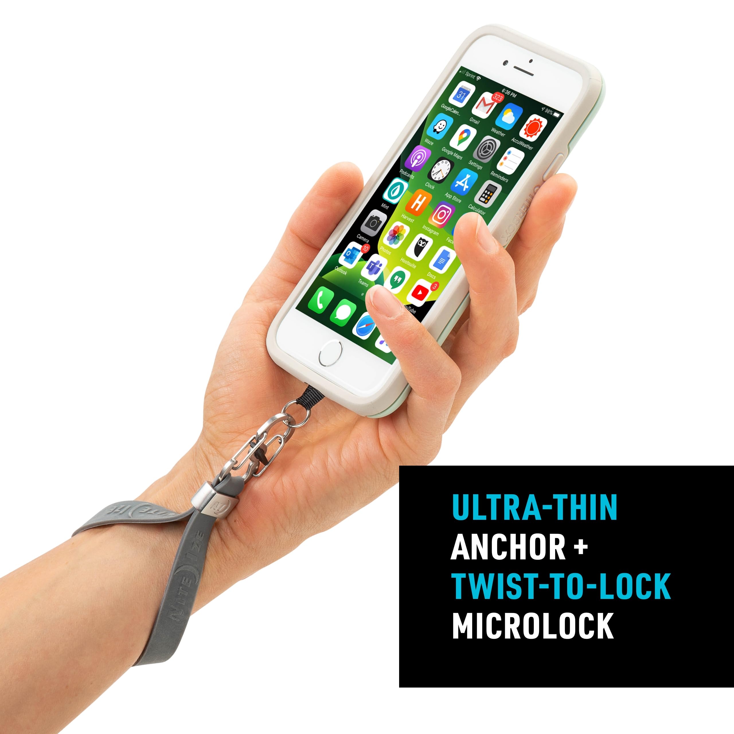 Nite Ize Hitch Phone Anchor And Stretch Strap Phone Lanyard | Desertcart  Australia