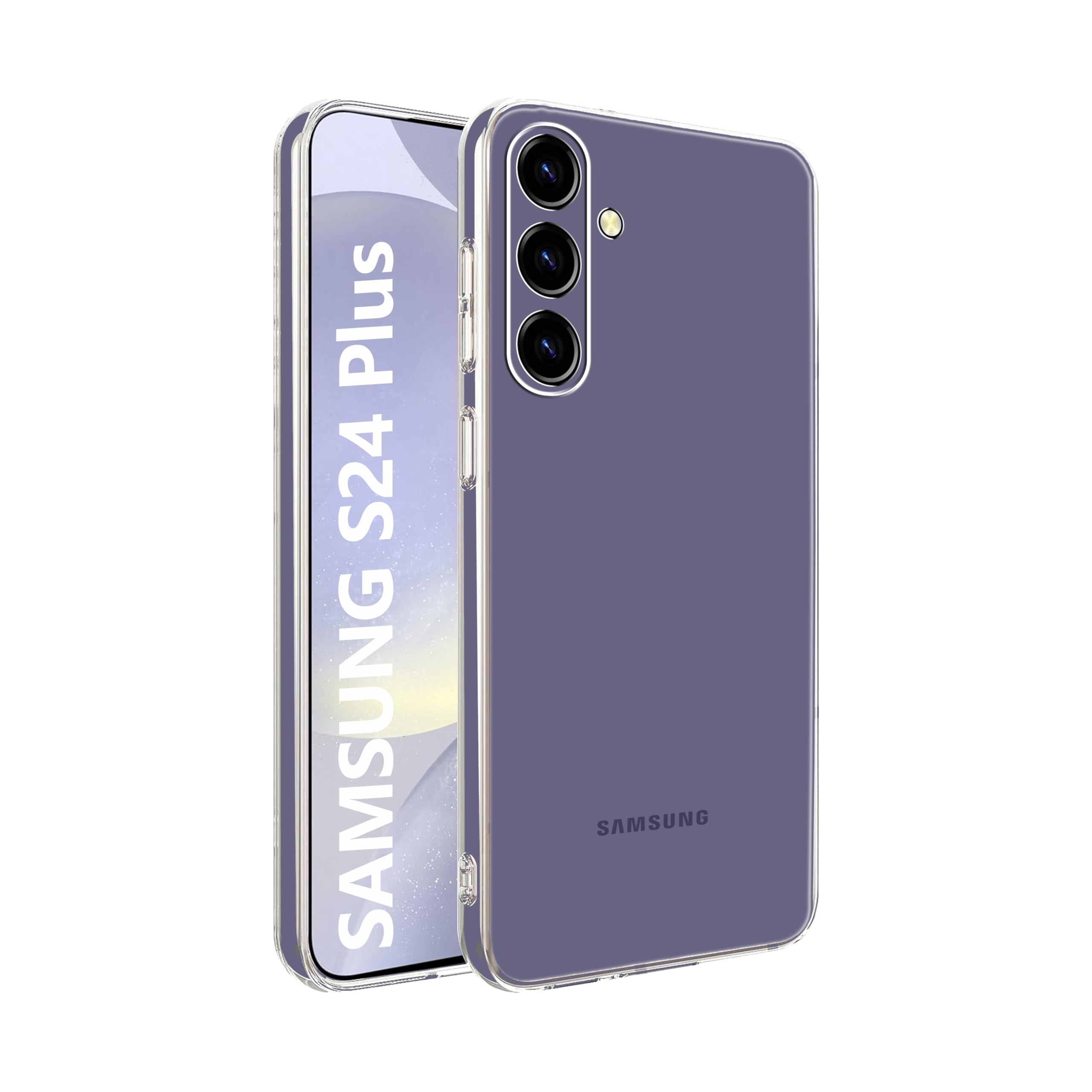 CEDO Samsung Galaxy S24 Plus (5G) Clear Case | Soft Flexible Slim-Fit | Full Body 360 Protection Shock Proof TPU Back Cover (Transparent) (B0CZRN99NN) Amazon Price History, Amazon Price Tracker