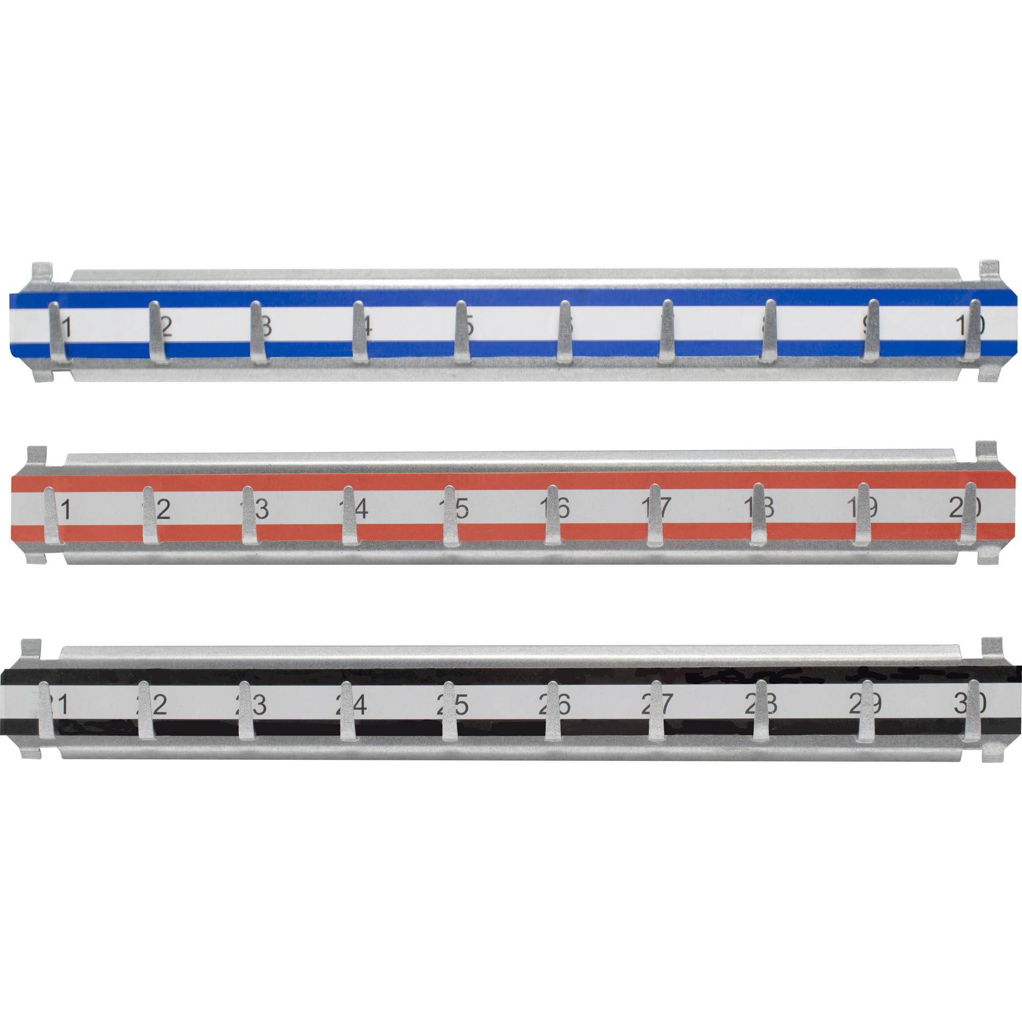 Barska Ripiani etichettati W/1-100 Ganci numerati per armadietti Portachiavi, Unisex, Multicolore