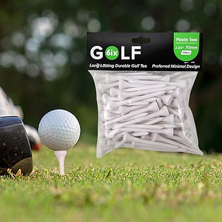 Review JMLGOLF GOLF6iX Premium White Plastic Golf Tees Bulk Pack 100pcs, Professional Durable Golf Tees 2 3/4 Inch (70mm), High Performance Golf Sports Tool Accessory, Unbreakable Golf Tees Review JMLGOLF GOLF6iX Premium White Plastic Golf Tees Bulk Pack 100pcs, Professional Durable Golf Tees 2 3/4 Inch (70mm), High Performance Golf Sports Tool Accessory, Unbreakable Golf Tees