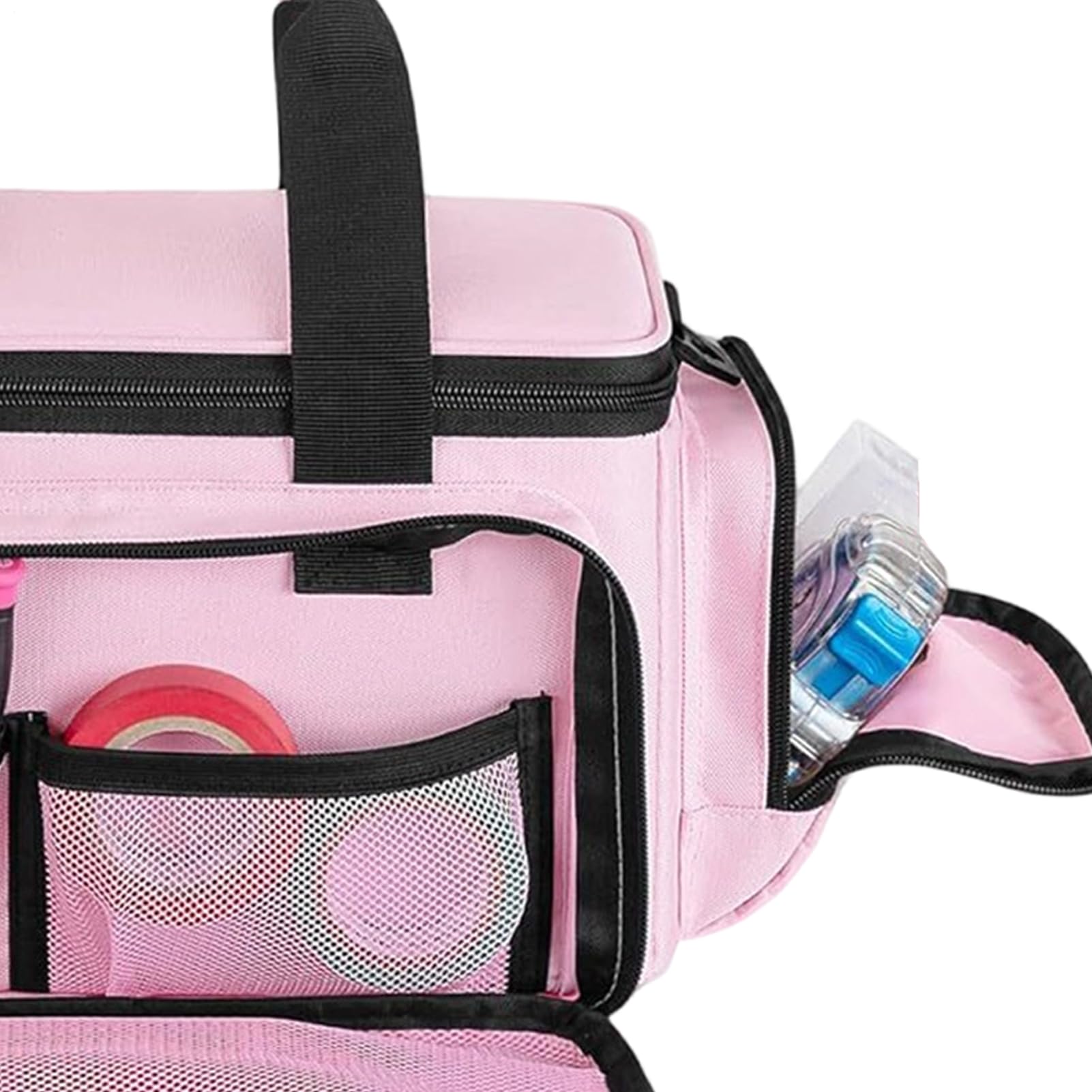 Bolsa De Herramientas Bolsa De Transporte Con Cremallera Y Correa Ajustable