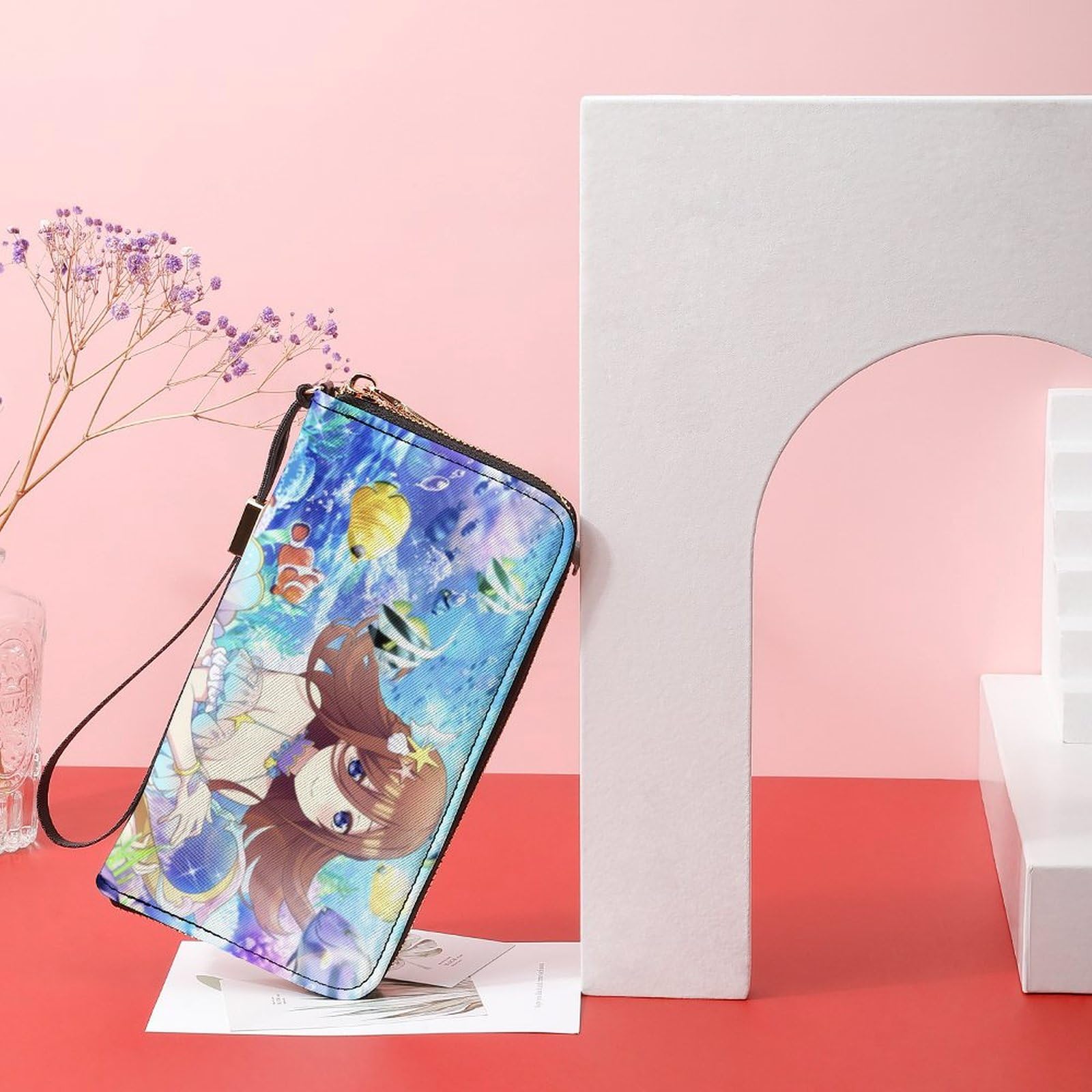 Amazon.co.jp: 五等分の花嫁 中野 三玖 財布 メンズ 長財布 うす型 長