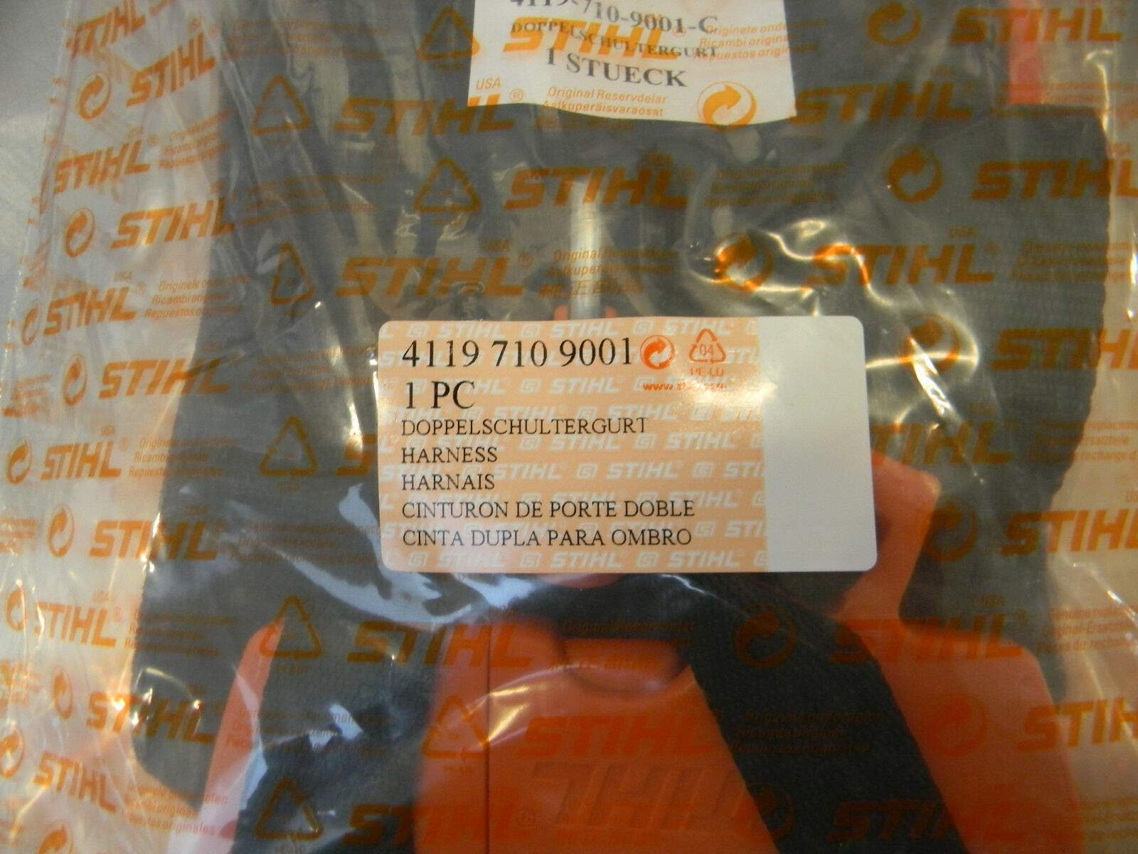 Stihl OEM Parts Full Harness FS55, FS500, FS550 Brushcutters - 4119 710 9001, 4119-710-9001, 41197109001