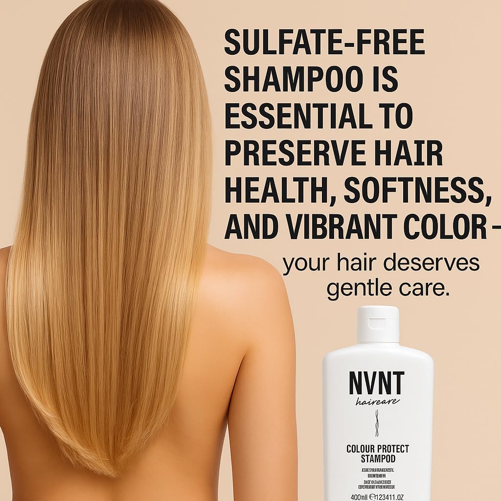 Amazon.com : NVNT Haircare Color Protect Shampoo, Sulfate-Free