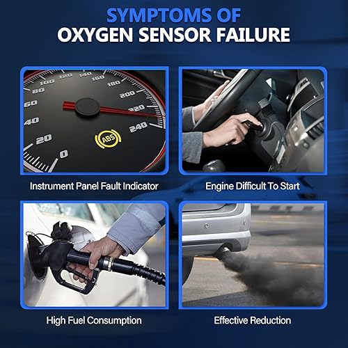 Miniatura 7 de Maxfavor Sensor de relación de combustible aéreo de repuesto para Mazda 3 2009-2010 Sport 2.0L, Mazda 5 2.3L, 2008-2010 Mazda 5 2.3L, 2006-2009