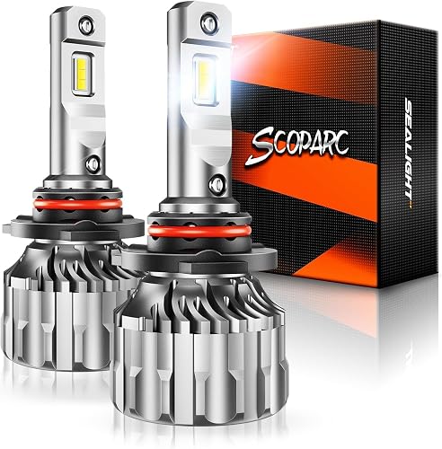 SEALIGHT 9006/HB4 Bulbs 70000LM Ultra-Bright, 70000+…