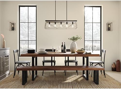 Miniatura 7 de Progress Lighting P710012-143 Briarwood - Aplique de pared de una sola luz, color negro