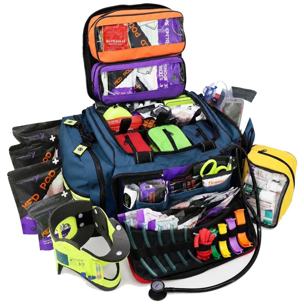 Amazon.com: Lightning X Premium Pre-Filled Modular EMS/EMT Trauma