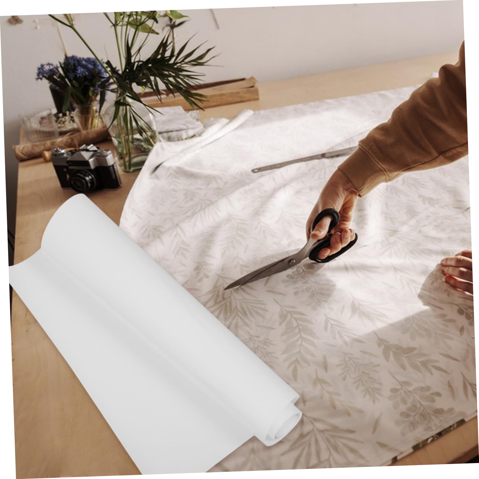 Rouleau de Vinyle Thermocollant Blanc Htv Mat 1 Rouleau