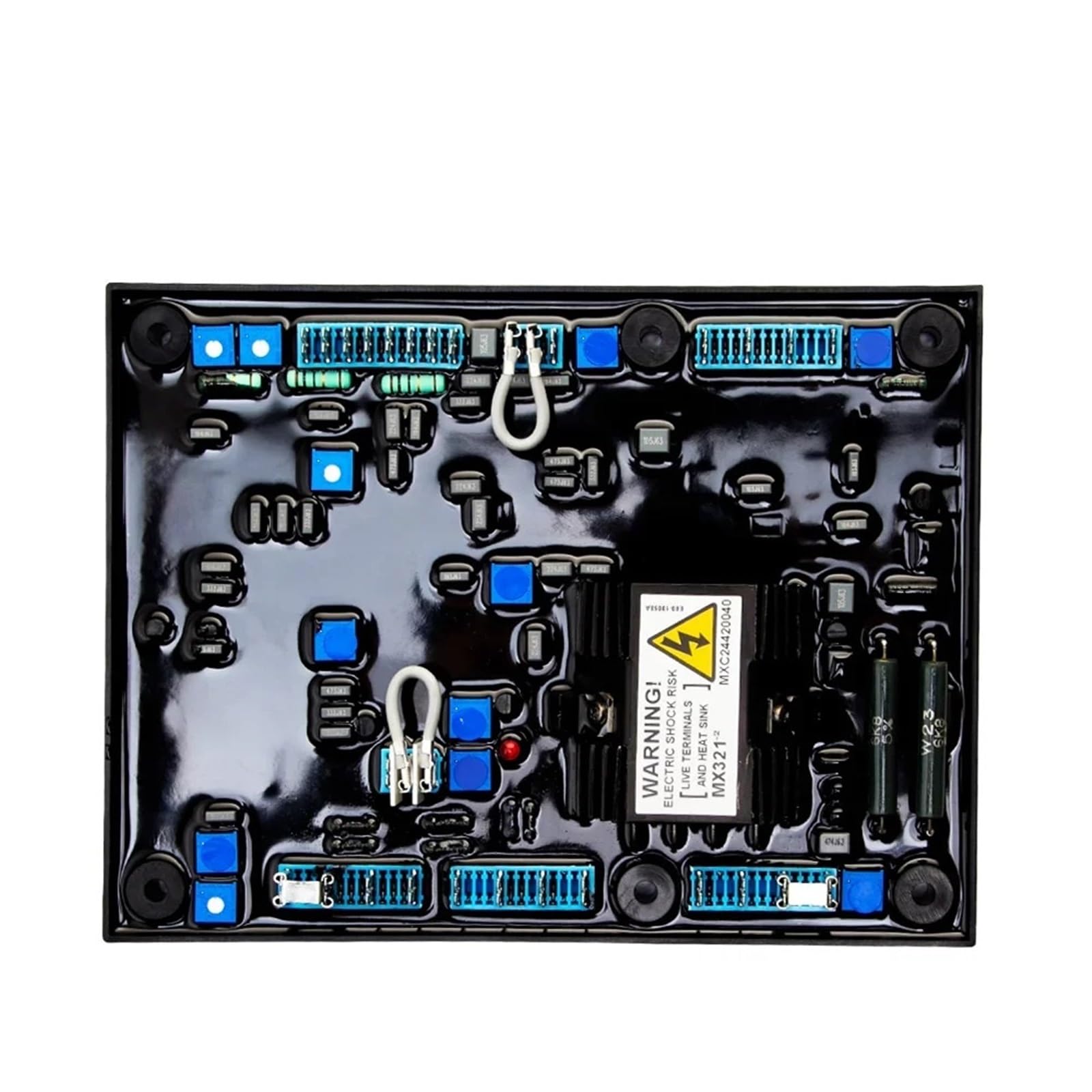 MX321 AVR Generator Automatic Voltage Regulator Stabilizer Control Panel Three Phase Genset Spare Parts 1Pcs