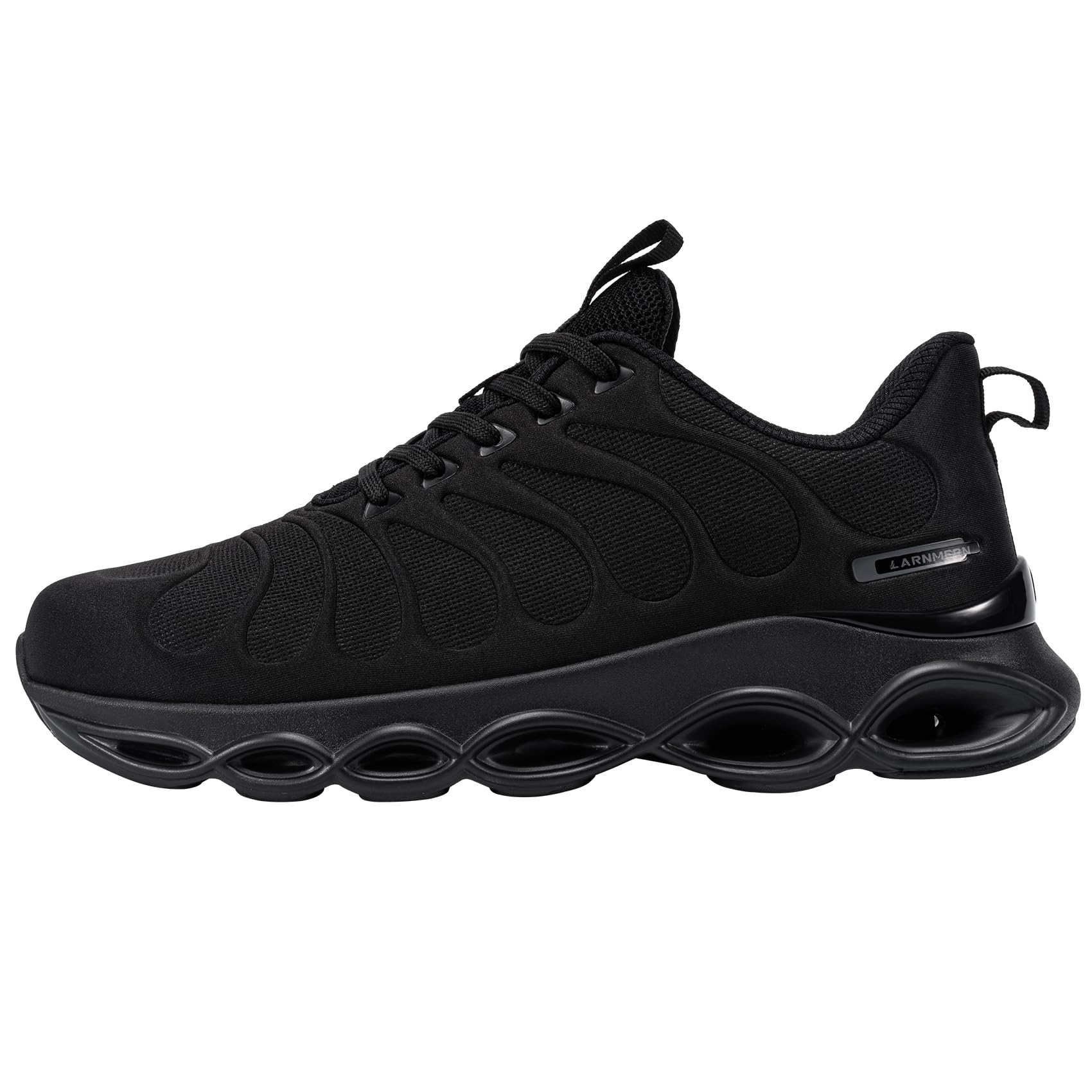 LARNMERN Zapatos de Seguridad Mujer Amortiguación Moda Zapatillas de Seguridad Cómodo Ligeras Respirable Calzado de Seguridad Punta de Acero
