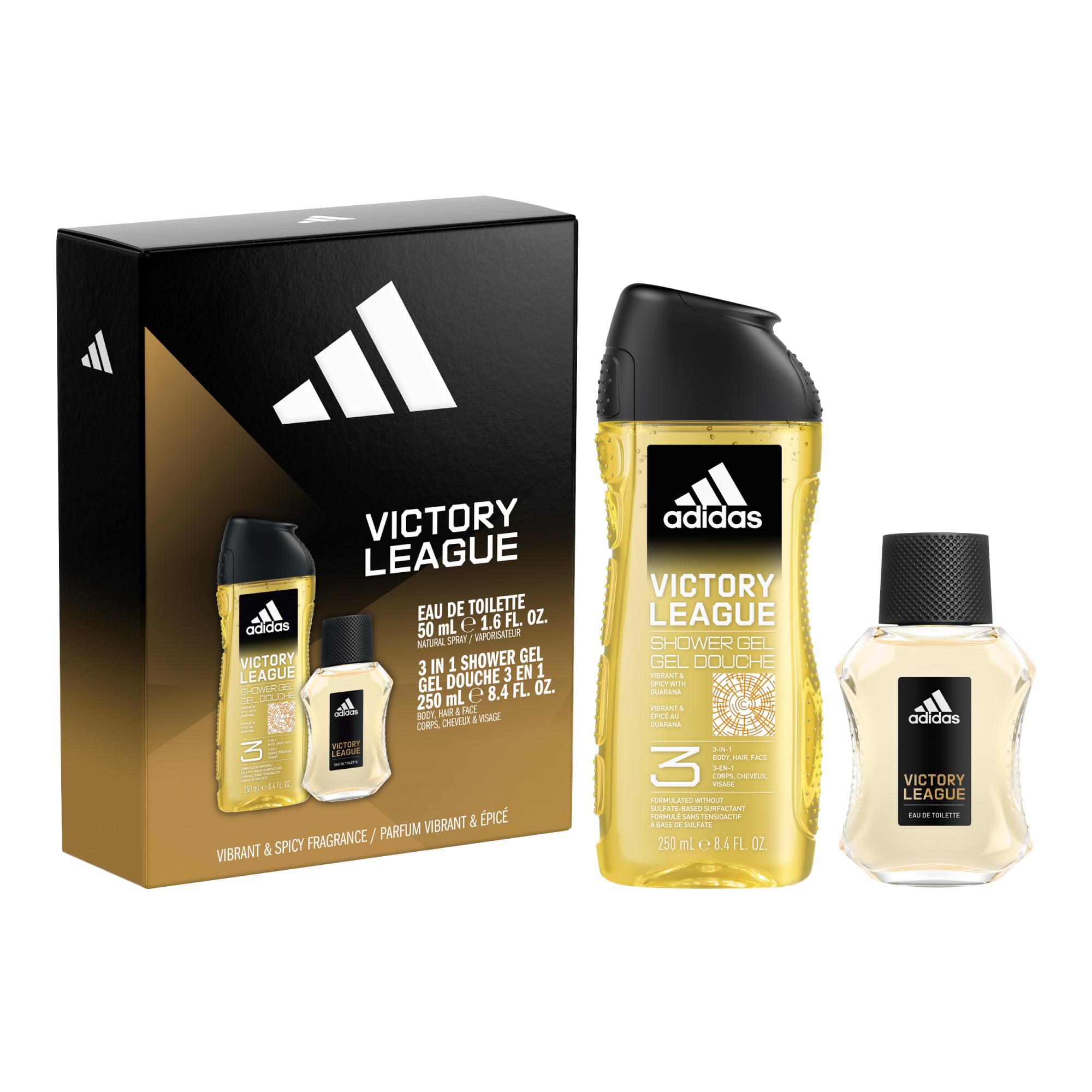 adidas Victory League Giftset including an Eau de Toilette and