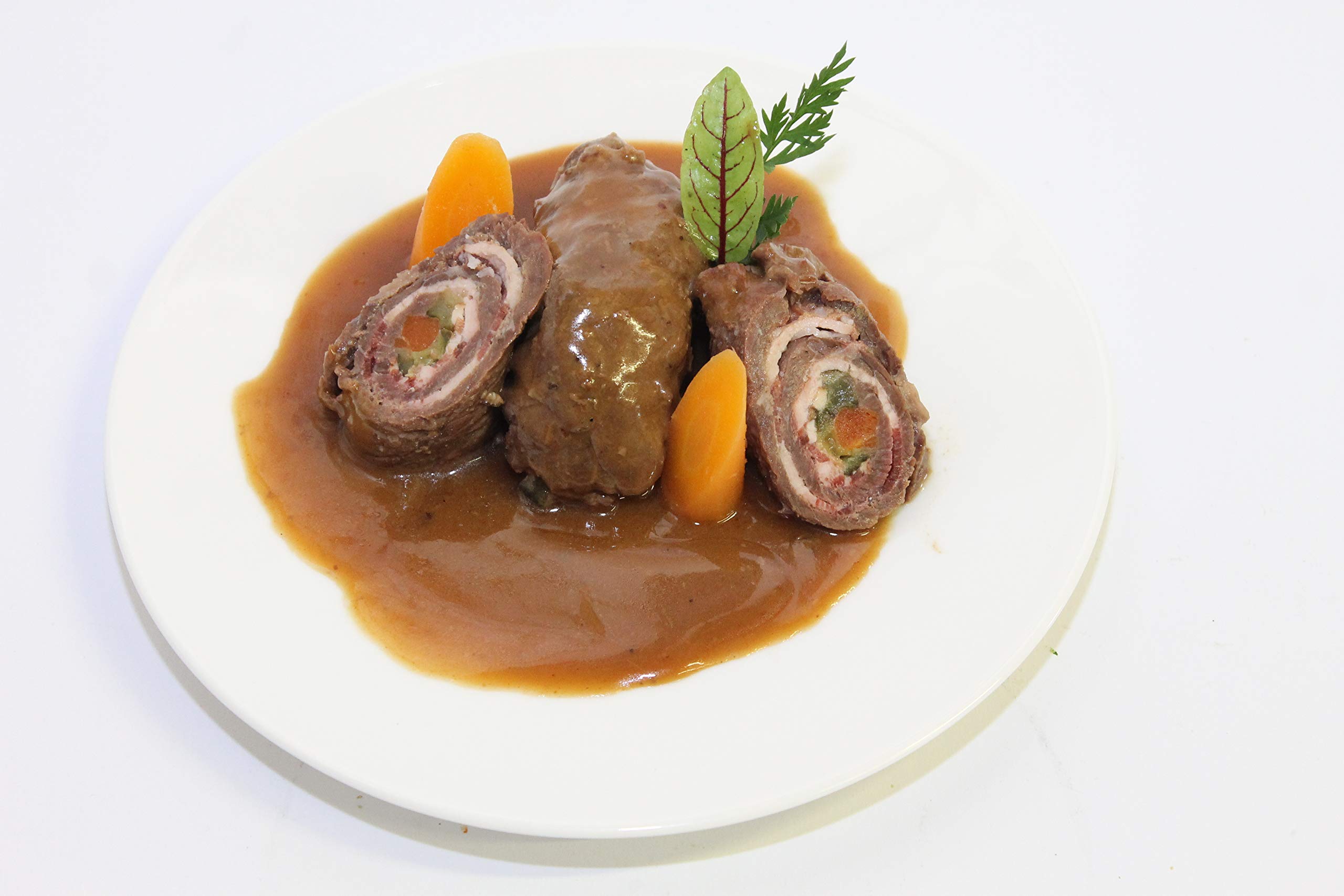 4 X Set - Konserve Diem Roulade vom Rind - Klassisch gefüllt - zwei Rouladen je Konserve - lange haltbar - Feinkost -