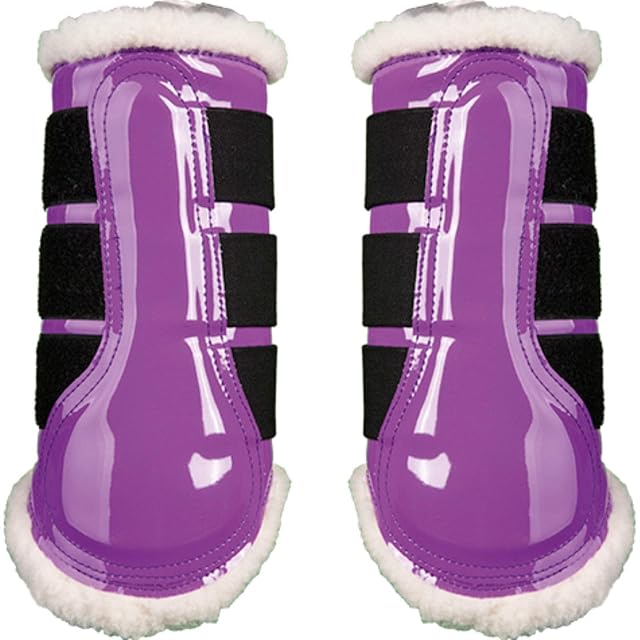 HKM Comfort Polainas/Gorras Para Pies Lila XL
