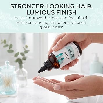 Cibu Smooth + Luminous Liquid Glass Treatment, 4 oz - In-Shower Hair Gloss Treatment with Rice Water and Hyaluronic Acid - Helps Reduce Frizz and Enhances Shine for a Radiant, Glossy Hair Finish