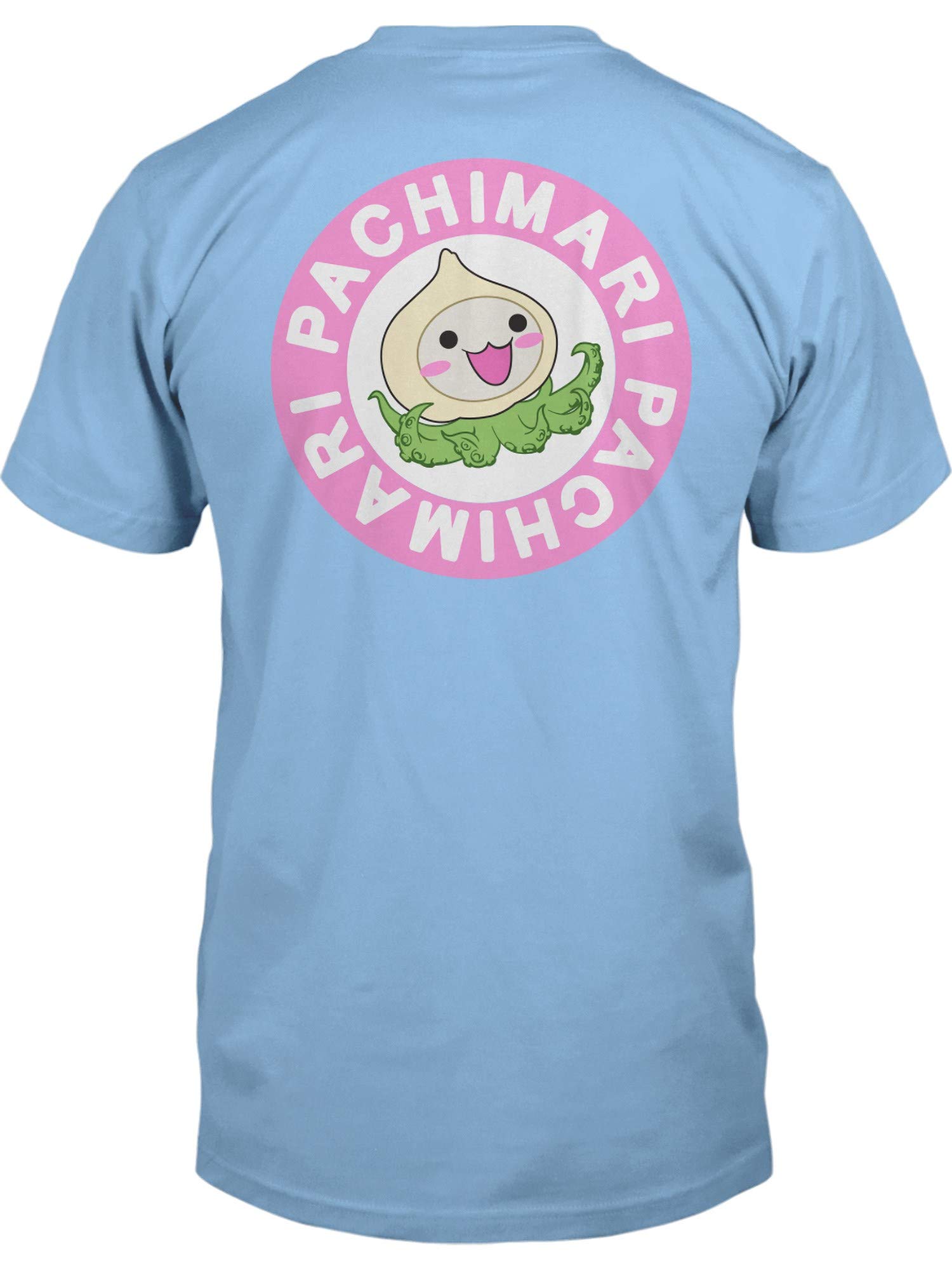 JINXOverwatch Pachimari Men's Gamer Graphic Pocket T-Shirt, Light Blue, X-Large