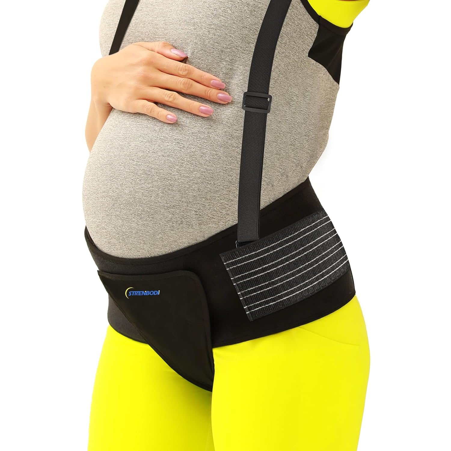 Pelvic Support Belt for Pregnancy & Postpartum – Adjustable Maternity Belt for Pelvic Pain Relief, Pelvic Floor Support and Prolapse Comfort Vulvar Varicosities Support – Professional Design with Maximum Support