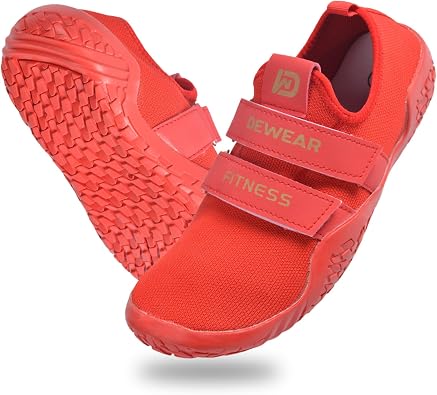 Weight Lifting Shoes -Fitness Shoes Ideal for Powerlifting, Deadlifting, Crossfit & Hard Pulling with Rubber Non-Slip Sole