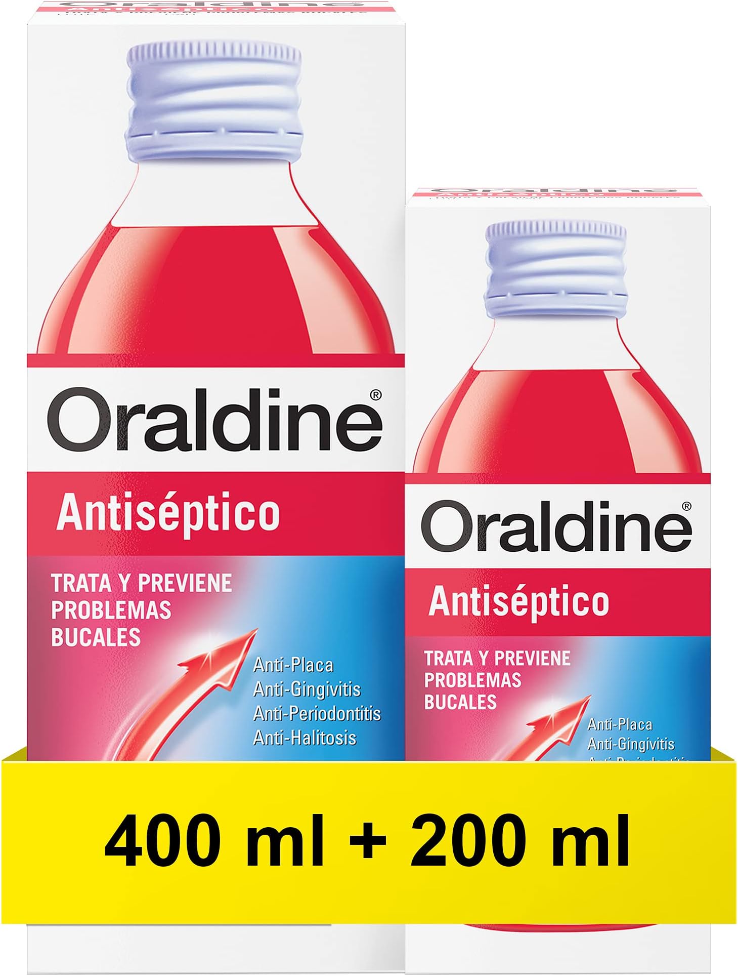 ORALDINE Antiseptic 400ml+200ml