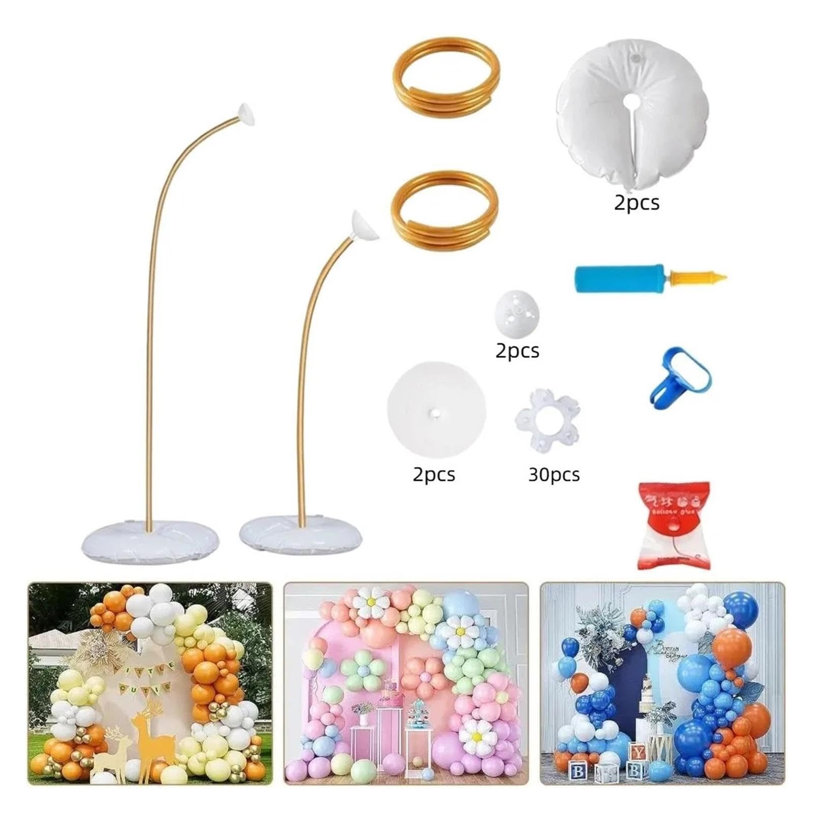Clips Para Globos Soporte for arco de globos DIY de 150 cm/250 cm