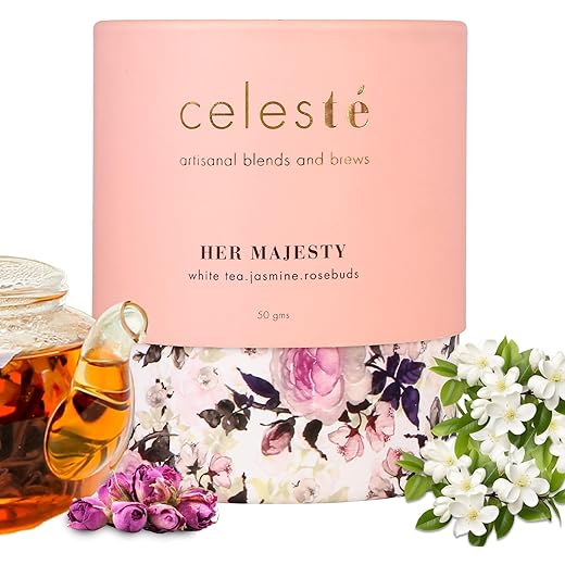 CelesTe Her Majesty Jasmine Tea Loose Leaf 50gm