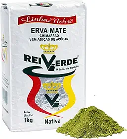 Erva Mate Rei Verde Linha Nobre Nativa A Vácuo 1 Kg