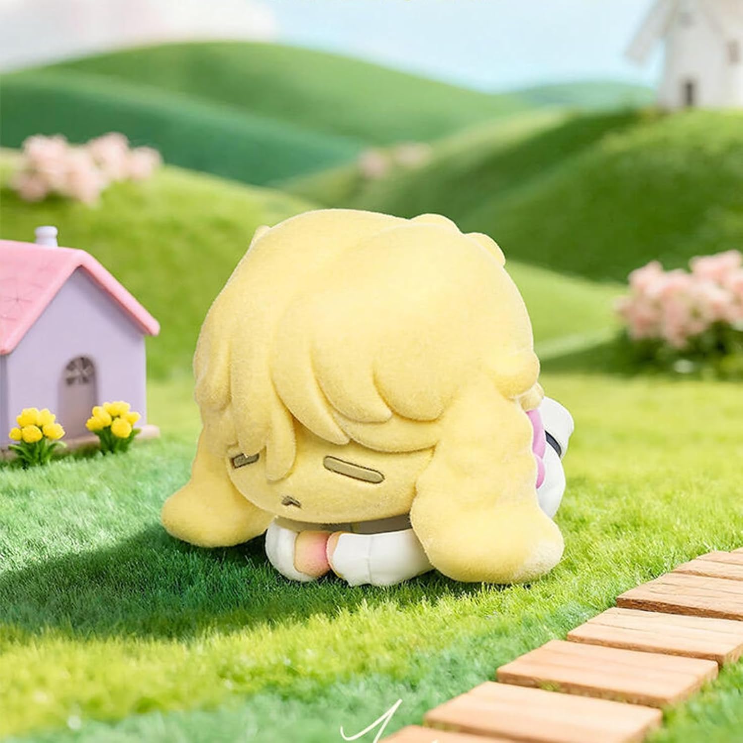 Anime Blind Box, Cute Alien Stage Rabbit Series Mystery Box Figure, Collectable Kawaii Figures for Alien Stage Fans Gifts (6PCs)