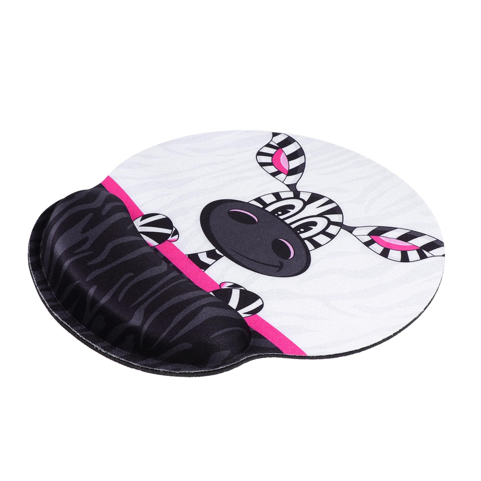 Lurrose 2 STK Handgelenk Mauspad Mauspad-Handgelenkstütze mit Handgelenkauflage Computer- Wrist Support Gaming Mouse pad entzückendes Gaming- Mausauflage Stoff Weiß