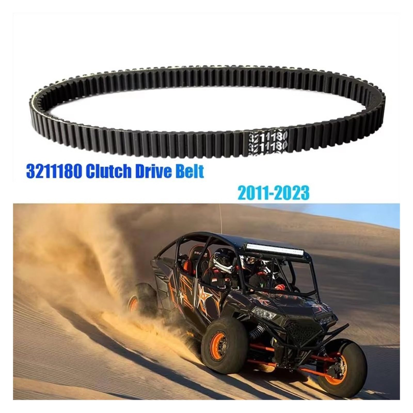 para Motocicleta, 1 Pieza, 3211180, para Polaris, RZR XP 1000, RZR 900, Ranger XP XP4 1000 2011-2020, 3211148, 3211142, Correa de Embrague de transmisión CVT, Correa de distribución.