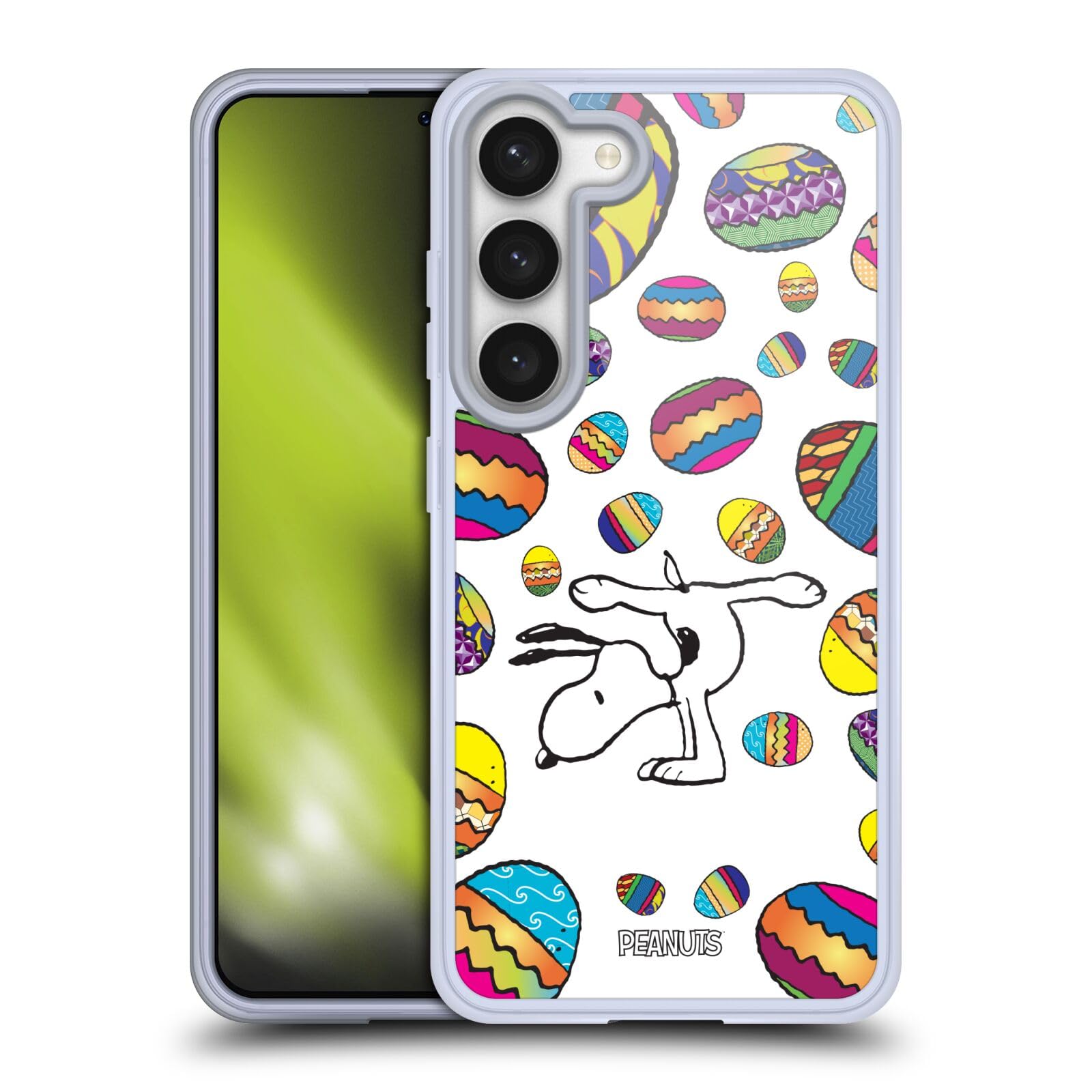 Funda de gel Peanuts Handstand Easter para Samsung Galaxy S23 5G 7