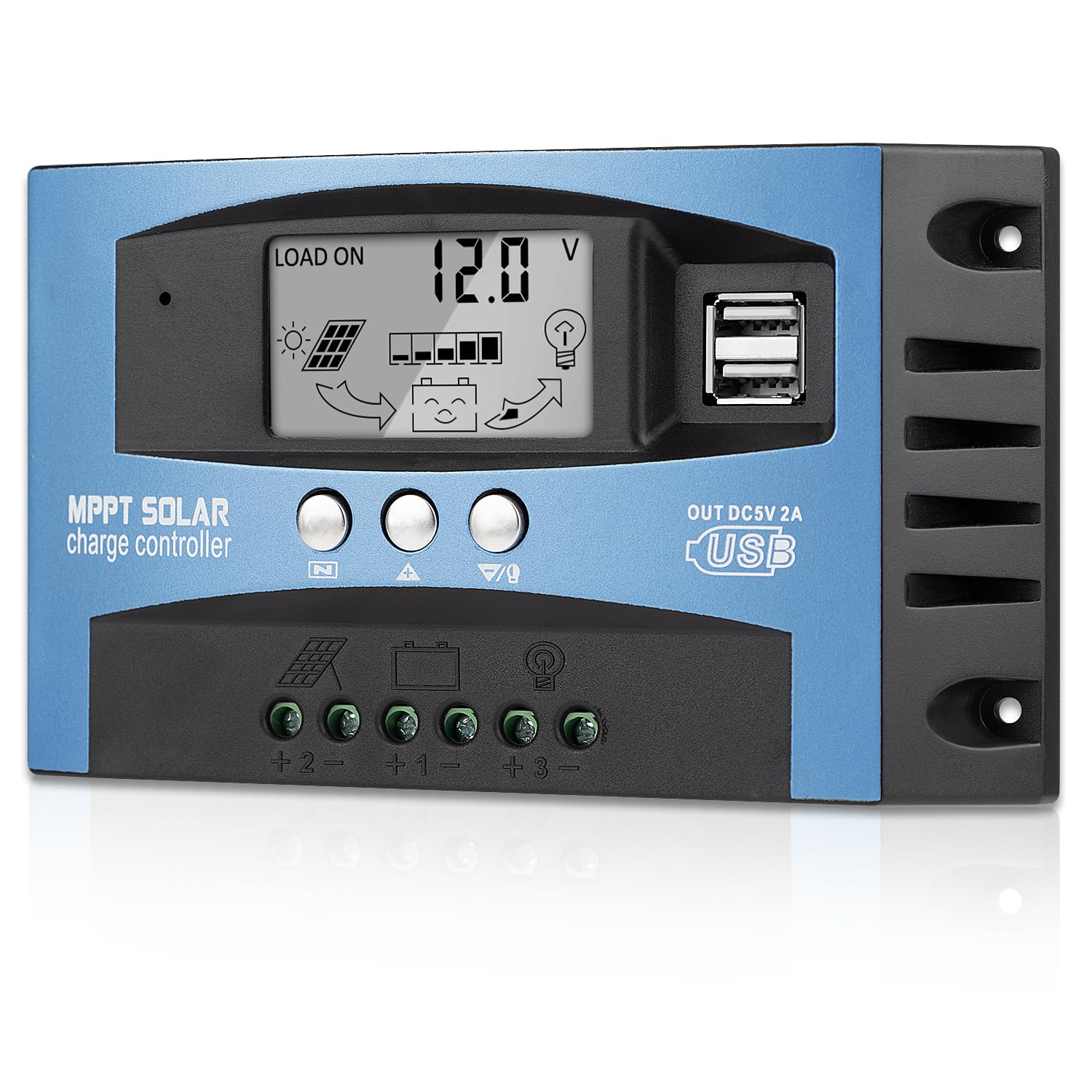Contrôleur de charge solaire MPPT 30 A pour réguler l'énergie de votre kit de panneau en camping-car