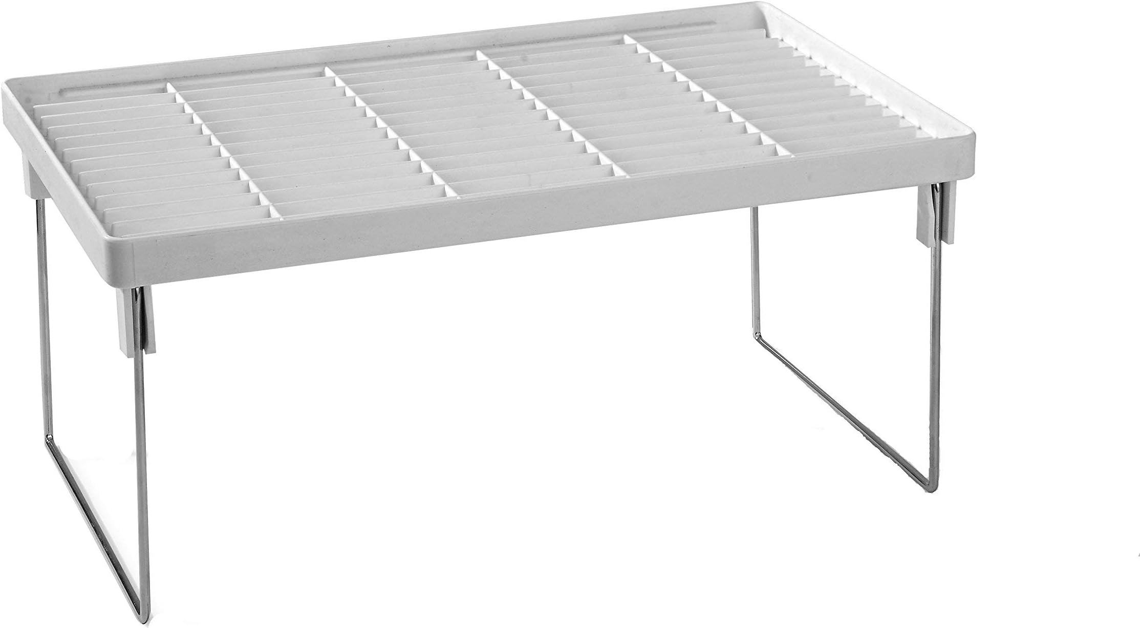 JVS Disha0131 ABS Plastic Folding Rack - (White)